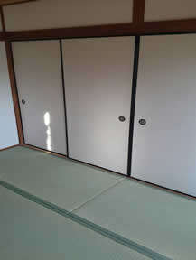 施工後和室写真