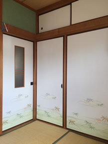 施工後和室写真