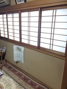 施工後和室写真